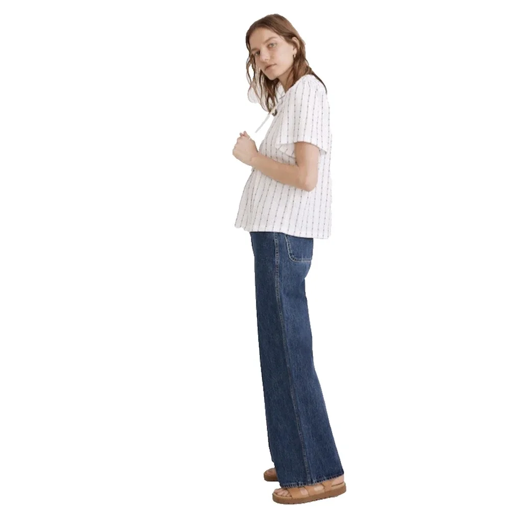 Madewell tie neck